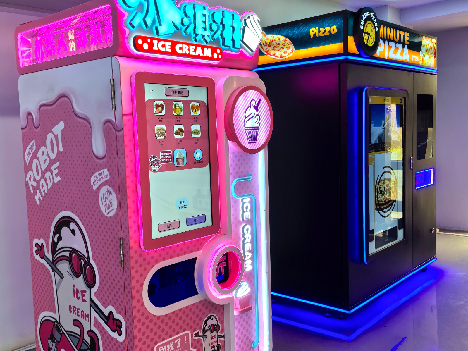 Ice-cream & Pizza Machine